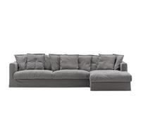 Decotique Le Grand Air Canapé 3 Places Méridienne Droite Gris