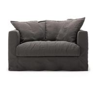 Decotique Le Grand Air Love Seat Fauteuil Granit Fumé
