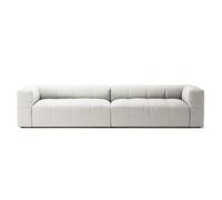Decotique Mure Canapé 4 Places Steam/Blanc