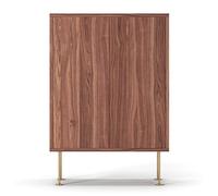 Decotique Vogue 64 Armoire Noyer/Laiton