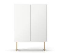 Decotique Vogue Armoire 64 Blanc/Laiton