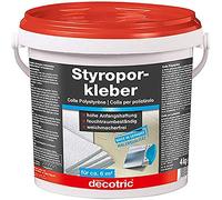 Decotric - Colle à polystyrène et pour textile non-tissé de rénovation, 4 kg