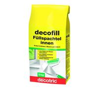 Decotric decofill Enduit de rebouchage 1 kg, intérieur decotric Quantité:1