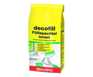 Decotric decofill Enduit de rebouchage 1 kg, intérieur decotric Quantité:1