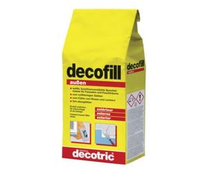 Decotric decofill Enduit de rebouchage 5 kg, extérieur decotric Quantité:1