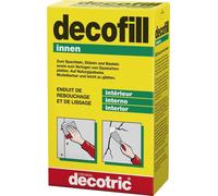 Decotric Decofill Enduit de rebouchage plâtre pour intérieur 1000g