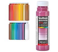 decotric FIXcolor Peinture colorée violette - 250 ml I Peinture à dispersion pour peintures décoratives et matériaux à base d'eau I Haute résistance et rendement