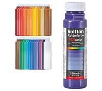 decotric FIXcolor Peinture colorée violette - 250 ml - Peinture à dispersion pour peintures décoratives et matériaux à base d'eau - Haute force de couleur et rendement