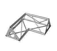Decotruss 060773 SAC-21 Angle 2 Voies 90° Aluminium
