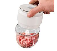 Découpage électrique pour l'ail | broyeur alimentaire multifonction avec recharge USB | électrique sans fil portable avec bol, léger pour cuisine maison préparation pour salades et usage intensif