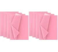 Découpage papier de soie 30 feuilles format 50x70cm Rose Clair (Lot de 2)