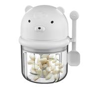 Découpage Pour Ail, Mini Broyeur Électrique, Conteneur Robuste Pour Aliments Pour Hacher et Broyer Légumes Viande Fruits et Fruits Secs