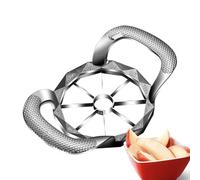 Découpe-Ananas,Accessoire Cuisine Pour Évidoir - Découpe-Fruits Manuel Lave-Vaisselle pour Légumes Salades et Œufs en Parts Égales