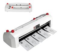 Découpe-cartes De Visite Automatique - Massicot électrique Pour Cartes Standard 90x54mm, Capacité De Découpe A4, Idéal Pour Invitations, Cartes De Membre Et Signets