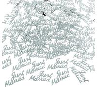 Découpe - confetti, Jeunes mariés SG27170 (taille unique) (Argent)