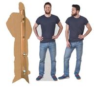 Découpe en Carton Grandeur Nature - Personnalisée | Support Haute résolution | Téléchargez Votre Propre Photo - Parfait pour Mariage, Anniversaire et Toute fête, 1-8 ft - Carton