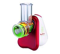 Moulinex DJ7535 Râpe électrique et spiraliseur Plastique Rouge
