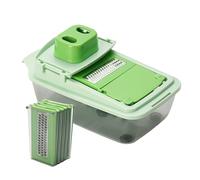 Découpe Légumes Manuel,5-en-1 Découpeur de Cuisine Outils de Cuisson,Découpe-Légumes pour Pommes de Terre Oignons | pour Pomme de Terre Tomate Citron Radis Préparation de Salade Maison Commercial