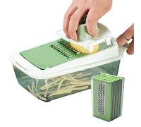 Découpe Légumes Manuel | Découpeur Portable Ustensiles de Cuisine | Découpe Oignon Et Fruits Avec Récupérateur,pour Pomme de Terre Tomate Citron Radis Préparation de Salade Maison Commercial