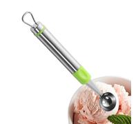 Découpe Pastèque - Cuillère À En Acier Inoxydable | Coupe Fruit Multifonction Pour Cantaloup Mangue Pitaya Glace, Ustensile Cuisine Camping Pique Nique Dessert