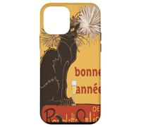 Découpe vectorielle Le Chat Noir Bonne Année Bonne Année Coque pour iPhone 12 Mini