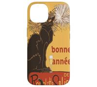 Découpe vectorielle Le Chat Noir Bonne Année Bonne Année Coque pour iPhone 14