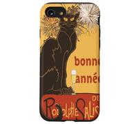 Découpe vectorielle Le Chat Noir Bonne Année Bonne Année Coque pour iPhone SE (2020) / 7/8