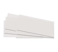 Découpes de papier transparent, 155 x 370 mm, blanc