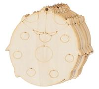 Découpes en Bois Insecte Artisanales, Légères, Rustiques | Surfaces Vierges, Bords Brûlés et Polis, Faciles à Personnaliser, pour Cartes, Guirlandes, Photos et Présents