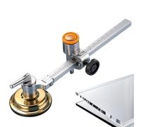 Découpeur De Cercles En Verre | Ventouse Rotative à 360 Degrés | Outil de Découpe pour Miroir avec Ventouse,Pour Fenêtres, Bricolage, Travaux Créatifs, Réparation et Rénovation