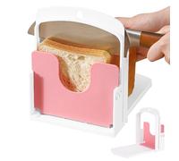 Découpeur de Páïn pour Fait Maison - Accessoire Cuisine de Découpe Toast Manuel Réglable et Pliable | Guide de Tranches de Páïn pour Bagels, Sandwiches, Gâteaux | Matériel de Pâtisserie et Découpe
