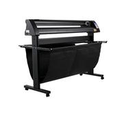 Découpeur de vinyle semi-automatique 28/34/53 pouces, traceur découpe, imprimante avec support au sol, 3 lames, écran LCD Pour les débutants en bricolage(1350mm)