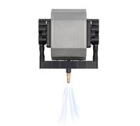 Découpeur laser assisté par air, pompe d'assistance d'air, moteur en cuivre pur, silencieux, kit d'assistance d'air pour surfaces propres et bords de coupe lisses 16 W 30 l/min