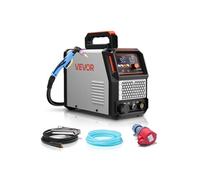 VEVOR Découpeur Plasma, 60 A, Machine de Découpe Plasma à Arc Pilote sans Contact Triphasée 400 V, avec Fonction 2T/4T, Onduleur IGBT, Affichage Numérique, Temps PT/PA Réglables, pour Usage Industriel