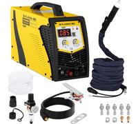 Decoupeur Plasma Cnc Poste Soudure Soudage 380V 85 Amperes Igbt Professionnel - Vert kaki foncé, Orange fluo