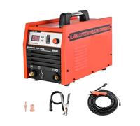 Découpeur plasma, Compresseur intégré avec pompe à air, découpeur plasma, soudeur onduleur, machine de soudage 70% for alliage, cuivre, aluminium Pour débutants (bricolage)