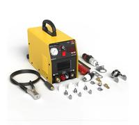 Découpeur plasma, Machine de découpe Plasma à Air Portable, coupeur 55P Amp HF IGBT, avec accessoires, coupe nette 12MM for le métal Pour débutants (bricolage)