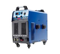 Découpeur plasma, Machine de découpe plasma LGK-100 Pompe à air intégrée Soudeurs IGBT AC 220 380 V soudage par double module Pour débutants (bricolage)(Only machine)