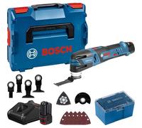 Découpeur-ponceur BOSCH GOP 12V 28 - 2 batteries 12V 3.0 Ah, chargeur, coffret +
