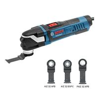 Découpeur ponceur BOSCH GOP STARLOCKPlus + 3 accessoires en coffret L-BOXX -