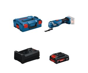 Découpeur-ponceur GOP 18V-34 + 1 Batterie EXPERT 4 Ah + 1 Chargeur GAL 12V/18V-80 BOSCH