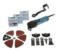 Découpeur-ponceur multifonctions MAKITA 320 W + kit d'accessoires + coffret Mak Pac- TM3010CX3J