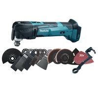 Découpeur/ponceur multifonctions MAKITA DTM51ZJX3 18 V Li-ion (machine seule) dans MAKPAC + kit d'accessoires