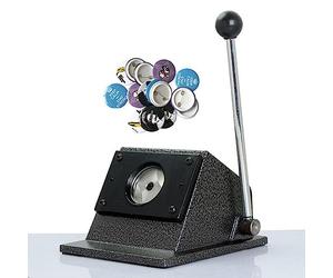 Découpeuse de poinçons graphiques, coupe-cercles de badges, machine de découpe de cartes 25 mm-75 mm avec lame en acier, presse à poinçonner ronde manuelle de bureau, coupe-cercles de badges (Size :