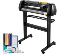 Découpeuse de vinyle Découpeuse 720 mm SignMaster support au sol, machine à tracer vitesse de coupe 10-800 mm/s, force de coupe 10-500 g, moteur pas à pas, cinq rouleaux de vinyle, 16 MB, 13,5 kg