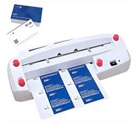 Découpeuse électrique de cartes de visite avec alimentation automatique et 9 lames, épaisseur de papier de 120 à 300 g