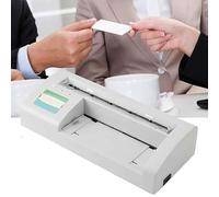 Découpeuse électrique de cartes de visite,machine de découpe automatique de cartes de visite,taille de carte coupée : 90 x 54 mm,30 pièces/min,prend en charge une épaisseur papier 120 à 250 g