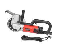 Découpeuse Électrique, Rainureuse Murale 5200W, Scie à Béton Professionnelle Haute Puissance 7000 tr/min, Lame Diamant 210mm Profondeur 68mm, pour Granit Pierre Brique, Chantier Rénovation