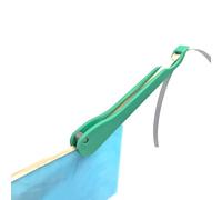 Découpeuse manuelle de feuille de cuivre - Outil pratique pour découpeuse de vitraux | Rouleaux en acier inoxydable Découpeuse manuelle portable améliorée pour ruban de feuille de cuivre de 7/32"