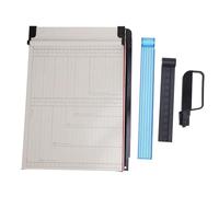 Découpeuse manuelle de papier lame incurvée en acier précision bureau pour photos cartes étiquettes